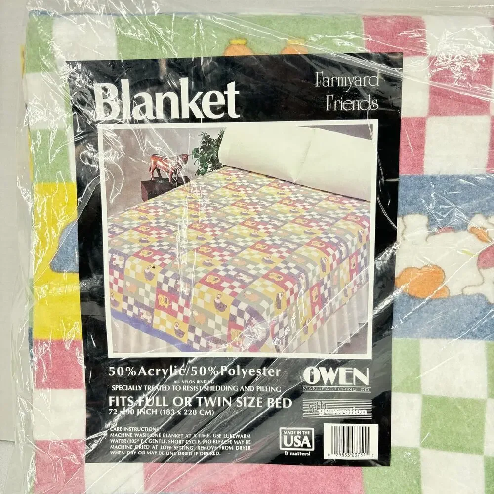 Owen vintage blanket